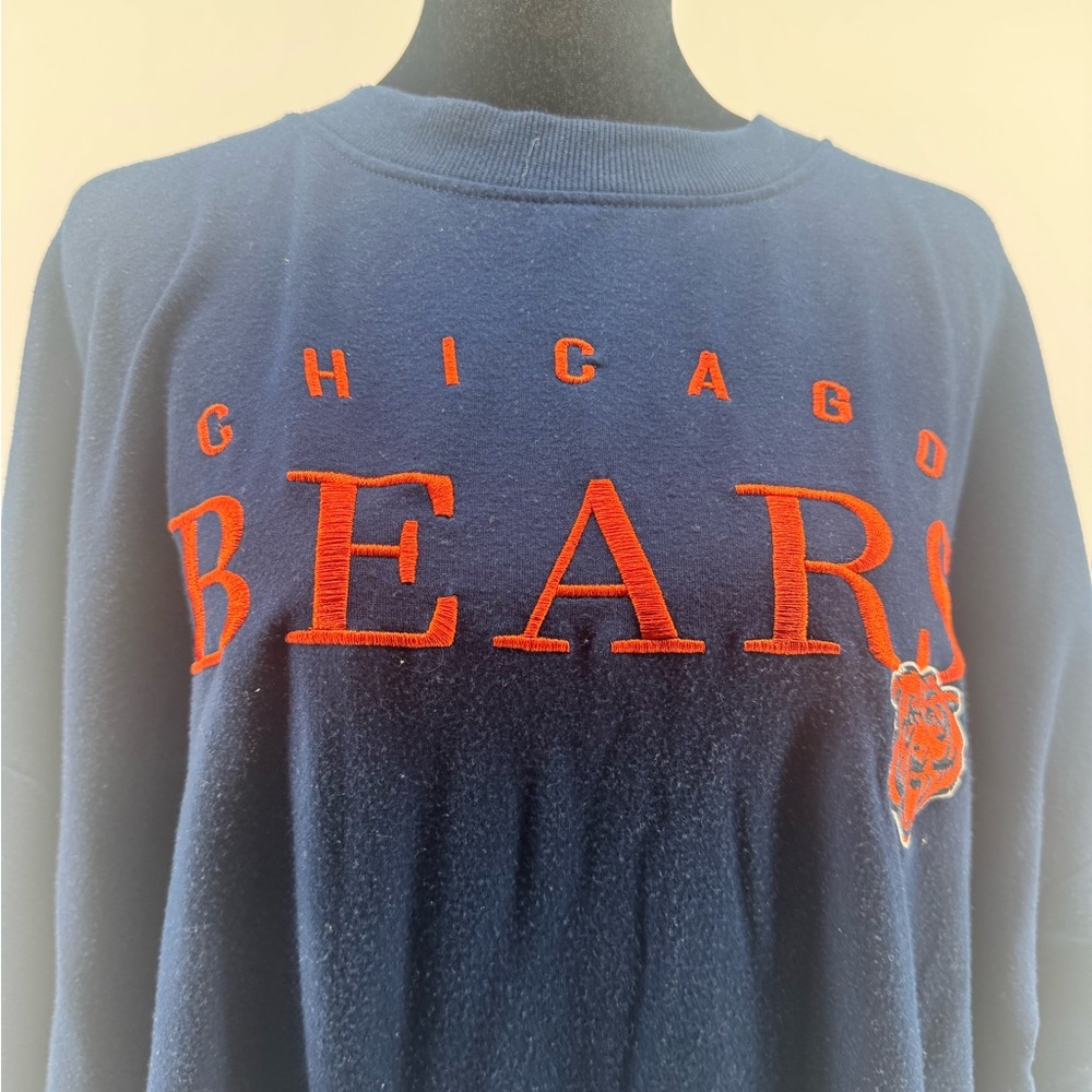 NFL Chicago Bears Women’s Navy Sleepshirt with Orange Logo size XXL - Picture 3 of 5